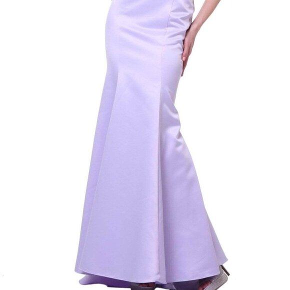 NWT Ladivine 8792 Prom Dress Lavender Size 4 - Picture 2 of 5